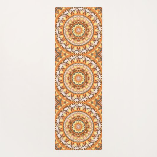 Autumn Mandala Yogamat (Achterkant)
