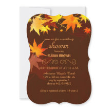 Autumn Maple Chocolate Brown Vrijgezellenfeest
