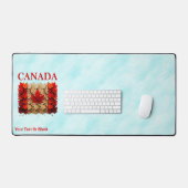Autumn Maple Leaf Canadian Flag Bureaumat (Keyboard & Muis)