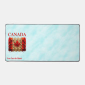 Autumn Maple Leaf Canadian Flag Bureaumat (Voorkant)