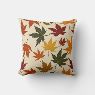 Autumn Maple Leaf Cushion Kussen