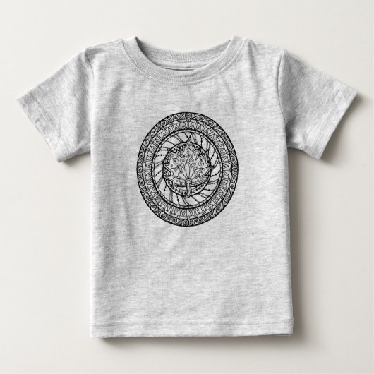 Autumn Maple Leaf Doodle (Voorkant)