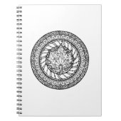 Autumn Maple Leaf Doodle Notitieboek (Voorkant)