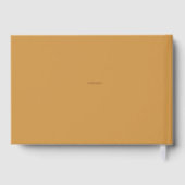 Autumn Maple Leaf Guestbook Gastenboek (Achterkant)