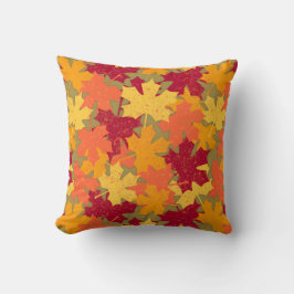 Autumn Maple Leaf Pattern Kussen