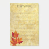 Autumn Maple Leaf Post-it® Notes (Voorkant)