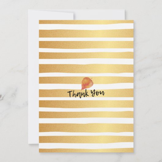 Autumn Maple Leaf Pumpkin Sunflower Vrijgezellenfe Kaart (Achterkant)