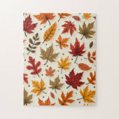 Autumn Maple Leaf Puzzle Legpuzzel (Verticaal)