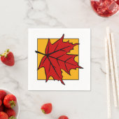 Autumn Maple Leaf Red Servet (Insitu)