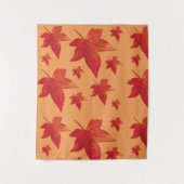 Autumn Maple Leaf Wandkleed (Voorkant)