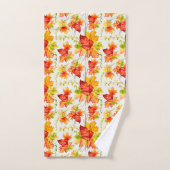 Autumn Maple Leaves Bad Handdoek (Handdoek)