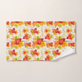 Autumn Maple Leaves Bad Handdoek (Handdoek)