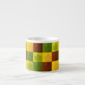 Autumn Maple Leaves, brown, Gold, green Espresso Kop (Voorkant)