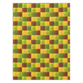 Autumn Maple Leaves, brown, Gold, green Tafelkleed (Voorkant)