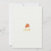 Autumn Maple Leaves Brunch & Bubble Vrijgezellenfe Kaart (Achterkant)