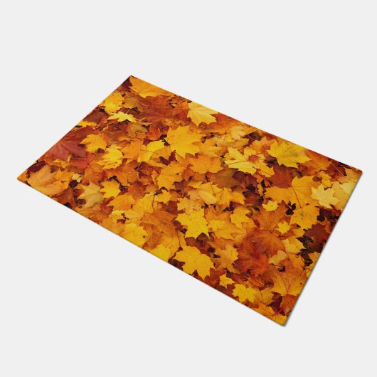 Autumn Maple Leaves Deurmat (Schuin)