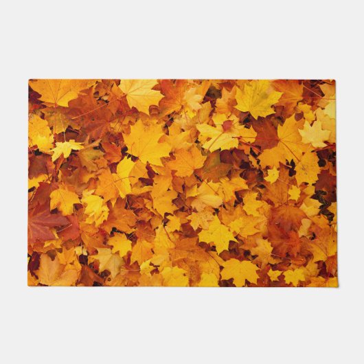 Autumn Maple Leaves Deurmat (Voorkant)