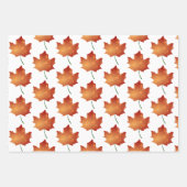 Autumn Maple Leaves Inpakpapier Vel (Voorkant 2)