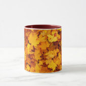 Autumn Maple Leaves Mok (Midden)