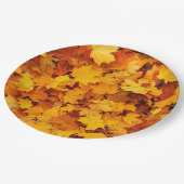 Autumn Maple Leaves Papieren Bordje (Gekanteld)