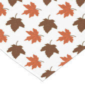 Autumn Maple Leaves Pattern Korte Tafelloper (Hoek)