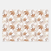 Autumn Maple Leaves Pattern Thanksgiving Inpakpapier Vel (Voorkant 2)