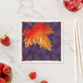 Autumn Maple Leaves Servetten (Insitu)