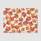 Autumn Maple Leaves Tissuepapier (Voorkant)