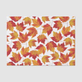 Autumn Maple Leaves Tissuepapier
