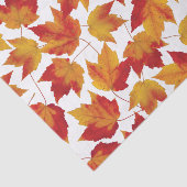 Autumn Maple Leaves Tissuepapier (Detail)
