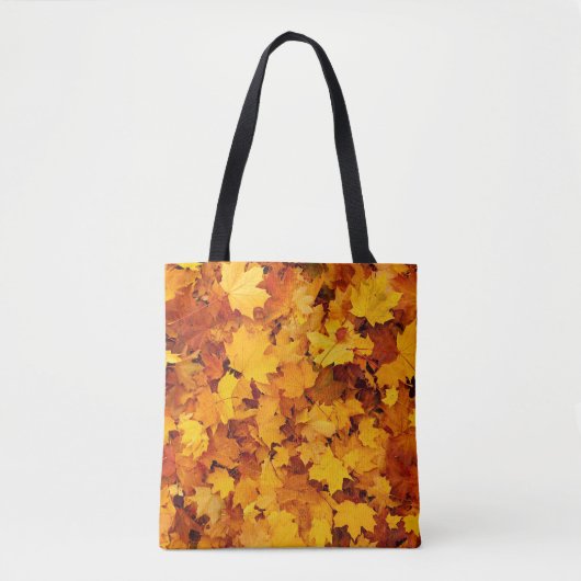 Autumn Maple Leaves Tote Bag (Voorkant)