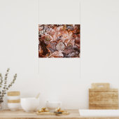 Autumn Maple lekt Poster papier (steen) (Keuken)