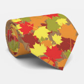 Autumn Maple Necktie Stropdas (Opgerold)