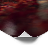 Autumn Maple Pagoda Temple Staircase Glow Perfect Poster (Hoek)