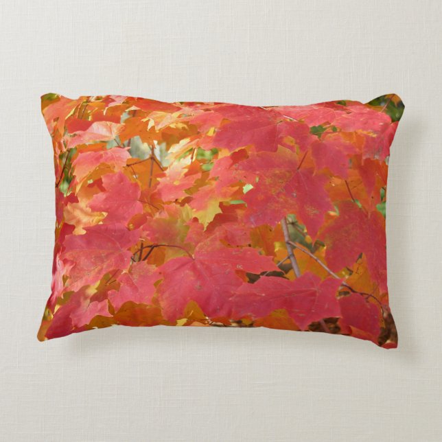 Autumn Maple pillow Decoratief Kussen (Achterkant)