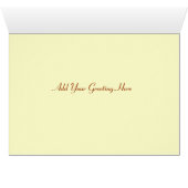 Autumn Maple verlaat Hoesje fotokaart (Binenzijde Horizontaal (Onderkant))