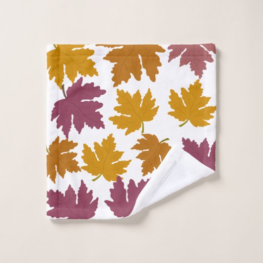 Autumn Maple verlaat modern Bad Handdoek (Wasdoekje)