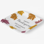 Autumn Maple verlaat modern Papieren Bordje (Gebogen)