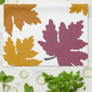 Autumn Maple verlaat modern Theedoek