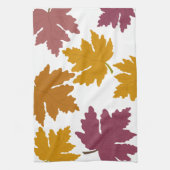 Autumn Maple verlaat modern Theedoek (Verticaal)