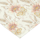 Autumn Meadow Butterflies Cotton Tablecloth Tafelkleed (Gekanteld)