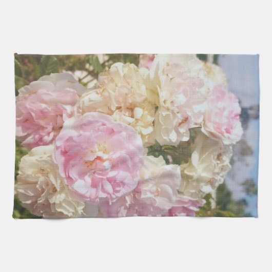 Autumn Meadow Flowers Theedoek (Horizontaal)