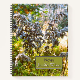 Autumn Meadow gepersonaliseerd notitieboek