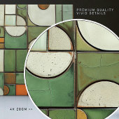 Autumn Medley Faux Relief Keramische Tegel Tegeltje