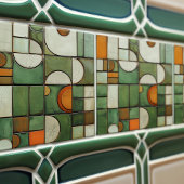 Autumn Medley Faux Relief Keramische Tegel Tegeltje