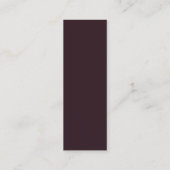 Autumn Mesmerizing Mini Bladwijzer Bellen Kaart (Achterkant)