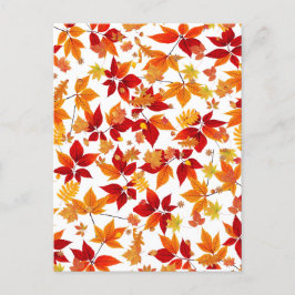 Autumn Midnight Briefkaart