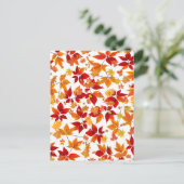 Autumn Midnight Briefkaart (Staand voorkant)
