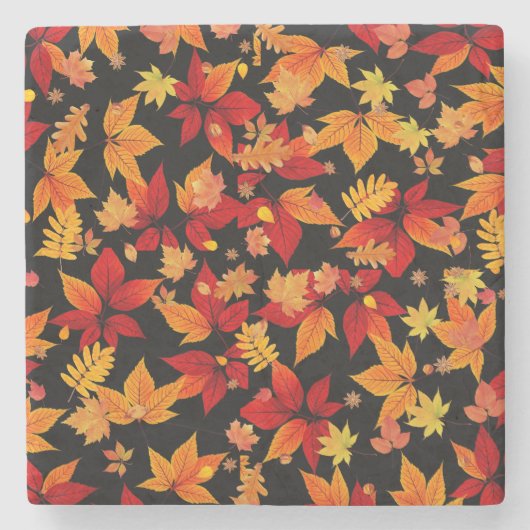 Autumn Midnight Stenen Onderzetter (Voorkant)