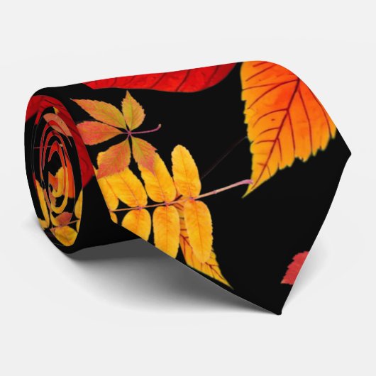 Autumn Midnight Stropdas (Opgerold)